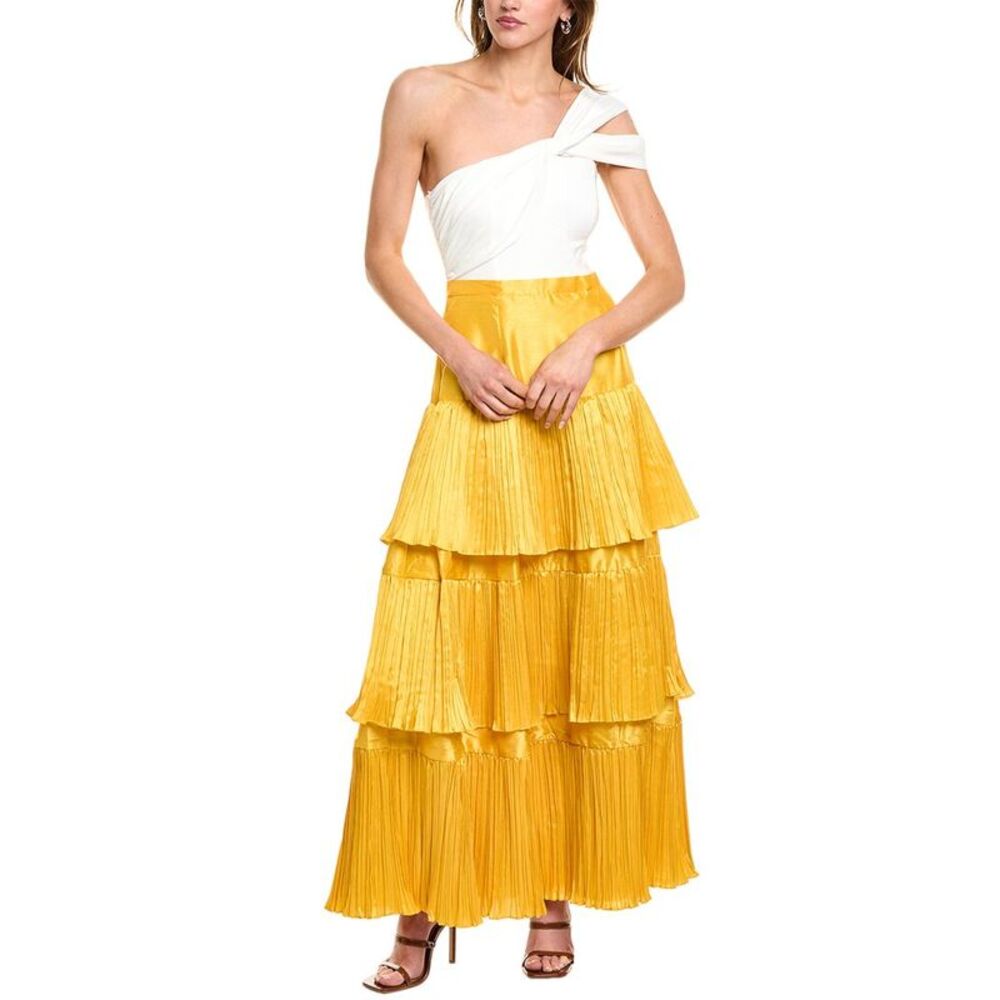 Hutch Womens  Rhea Maxi Dress, Yellow
